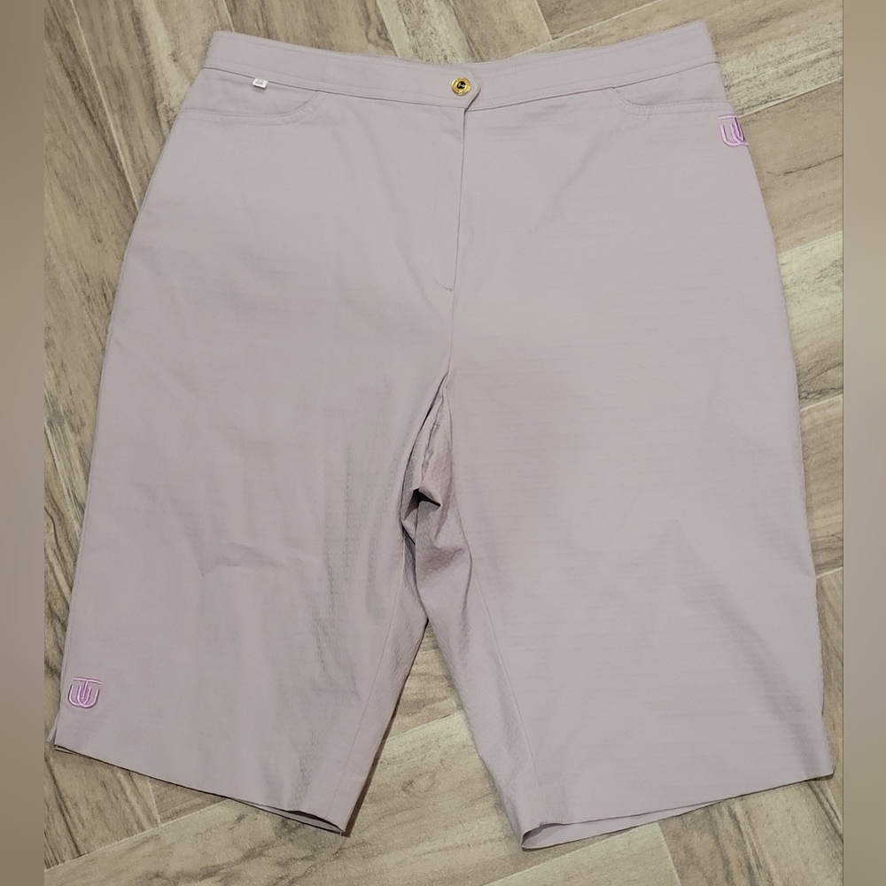 World pia light purple shorts golf 8